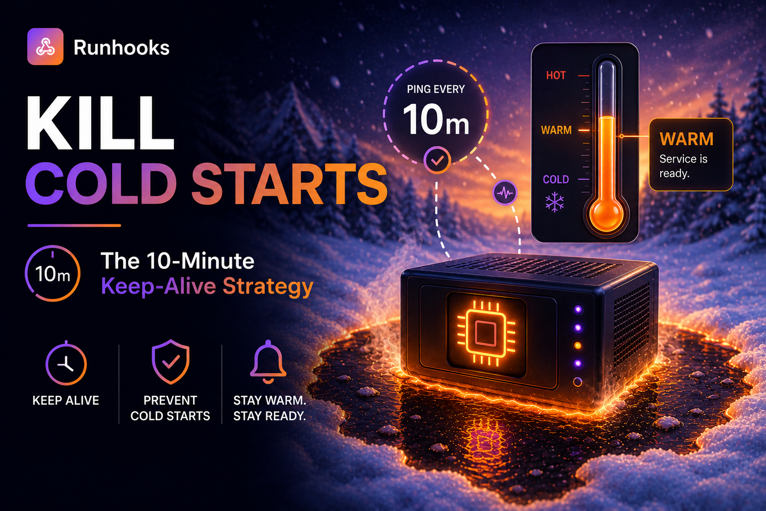 Eliminating Render Free Tier Cold Starts